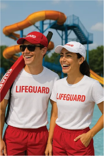 Former J-1 lifeguards smiling